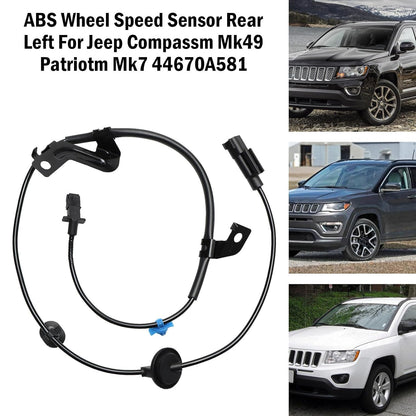 ya 2 8.15 ABS Wheel Speed Sensor Rear Left for Jeep Compassm Mk49 Patriotm Mk7 44670A581