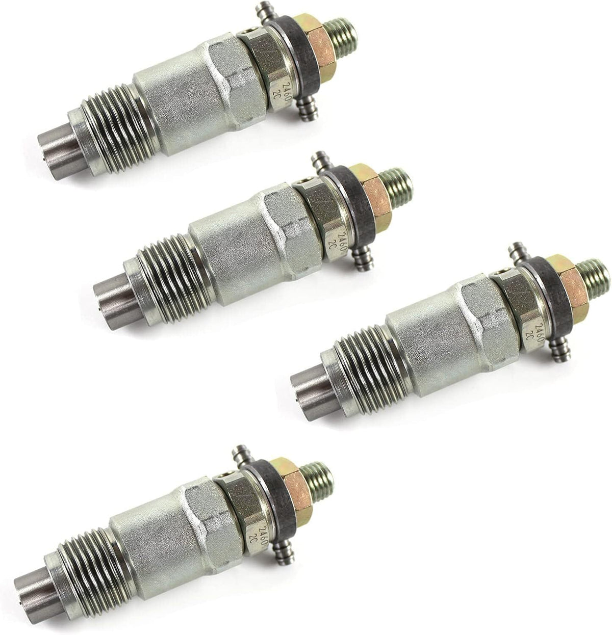 ya 10 9.16 baidi 4PCS For Bobcat 743 643 645 Kubota D750 D850 V1702 V1902 Fuel Injector 3974254