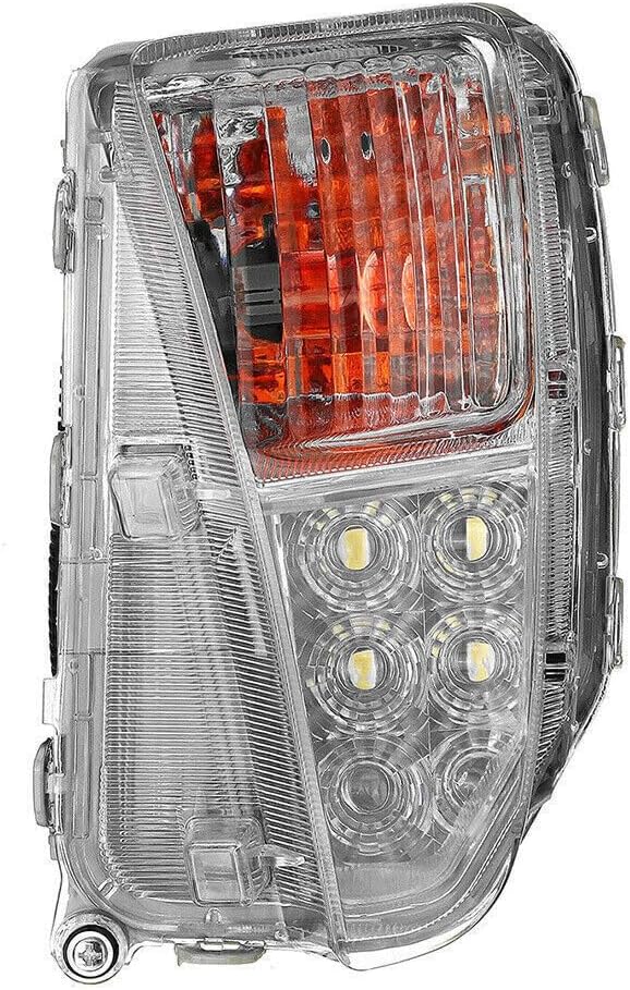 ya 10 9.16 zhengce Left Side LED Front fog Light lamp for Toyota Prius 2012 2013 2014 2015 ABS