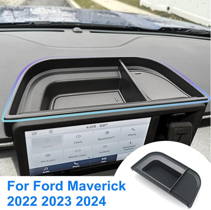 ya 5 8.10 Non slip For 2022-2024 for Ford Maverick Console Dashboard Storage Organizer Tray