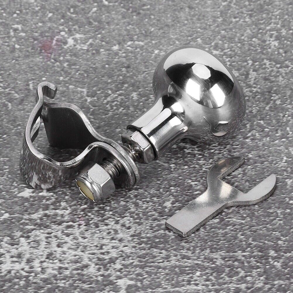ya 5 8.10 Hot 316 Stainless Steel Steering Wheel Knob Auxiliary Boosters Ball Part For