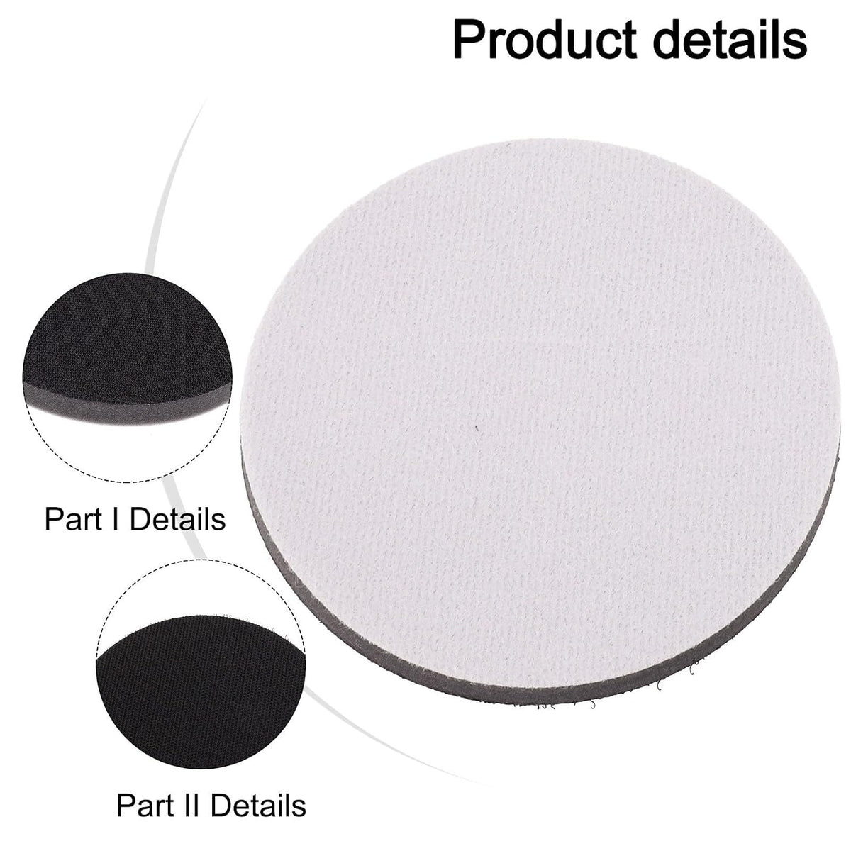 ya 26 10.21 baidi Sponge Interface Pads Protion Backing Workshop Polishing Tool 2pcs Soft