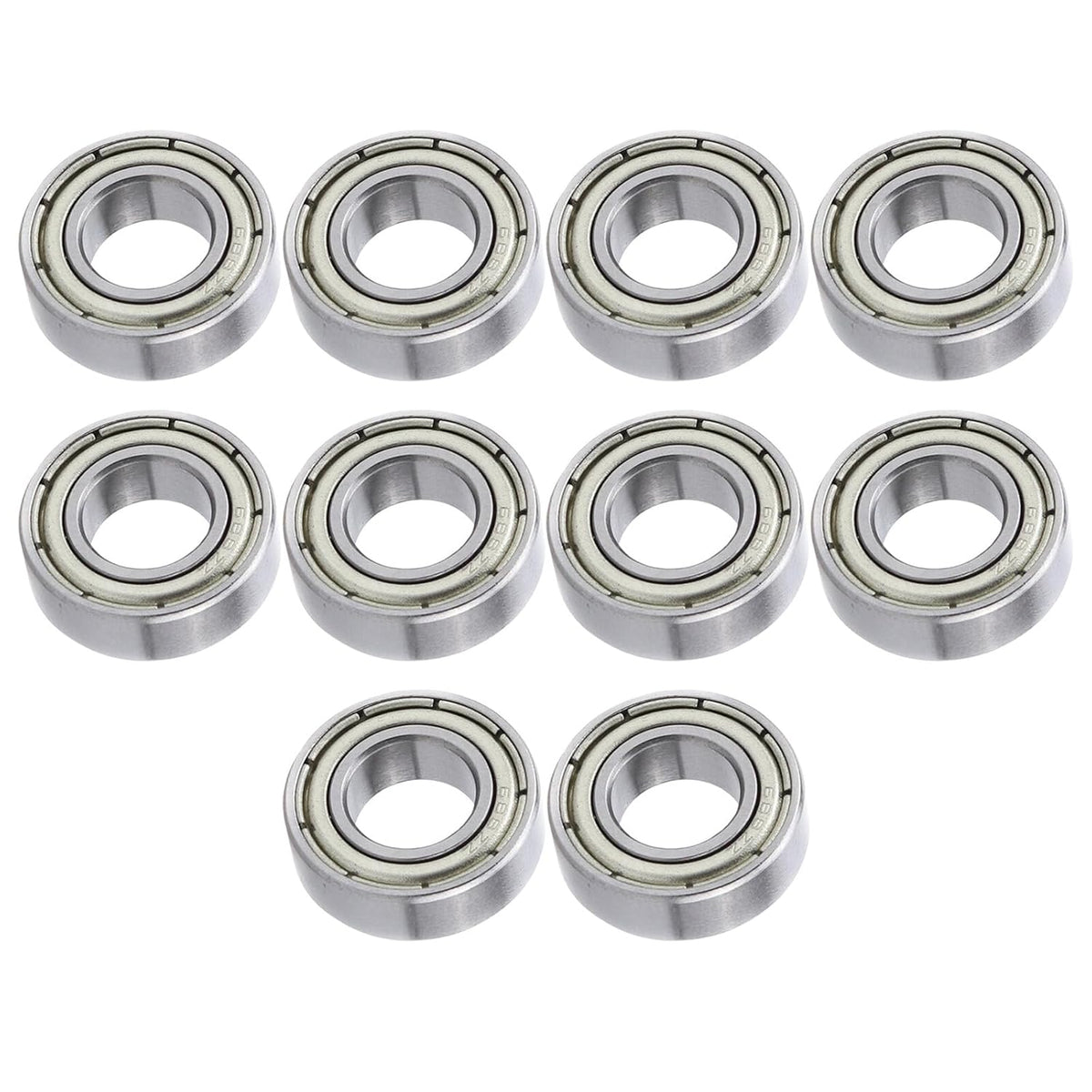 ya 16 10.20 baidi 10Pcs Carbon Steel 8 * 16 * 5mm Deep Groove Ball Bearing for Mini ature 688zz Kit K