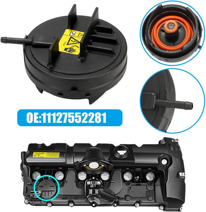ya 4 8.8.2 for BMW E82 E90 E70 Z4 X3 X5 128i 328i 528i Engine Valve Cover Cap 11127552281
