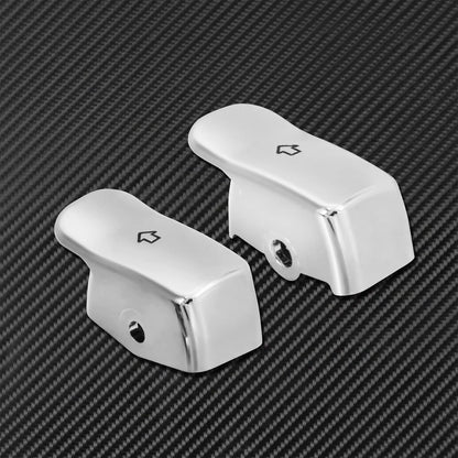 ya 6 8.24 baidi Motorcycle Chrome Turn Signal Extension Caps Fit For Softail Dyna Sportster XL