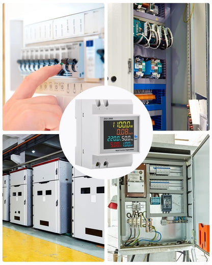ya 16 10.20 baidi 6IN1 AC Monitor AC 40V~300V 100A Voltage Current Power Frequency Energy Meter