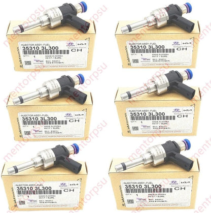 ya 10 9.16 baidi 6-Pack Fuel Injectors for 2017-2020 for Hyundai for Genesis G80 3.8L 35310-3L300-