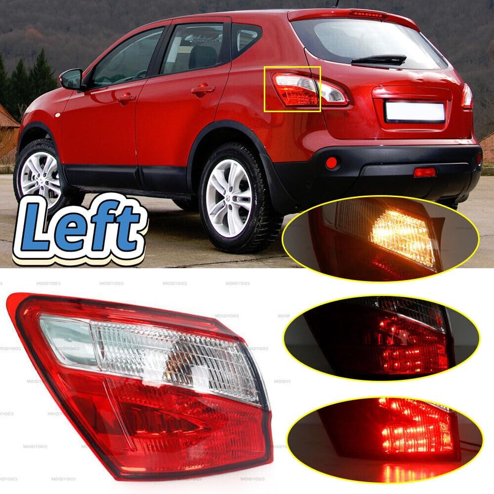 ya 4 8.24 baidi LH rear brake tail light turn signal light for Nissan Qashqai 2007-10 EU version 