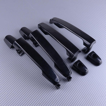 ya 2 8.15 4-Piece Set of car Exterior Door Handles with Lock Holes for Toyota for Corolla 03-08