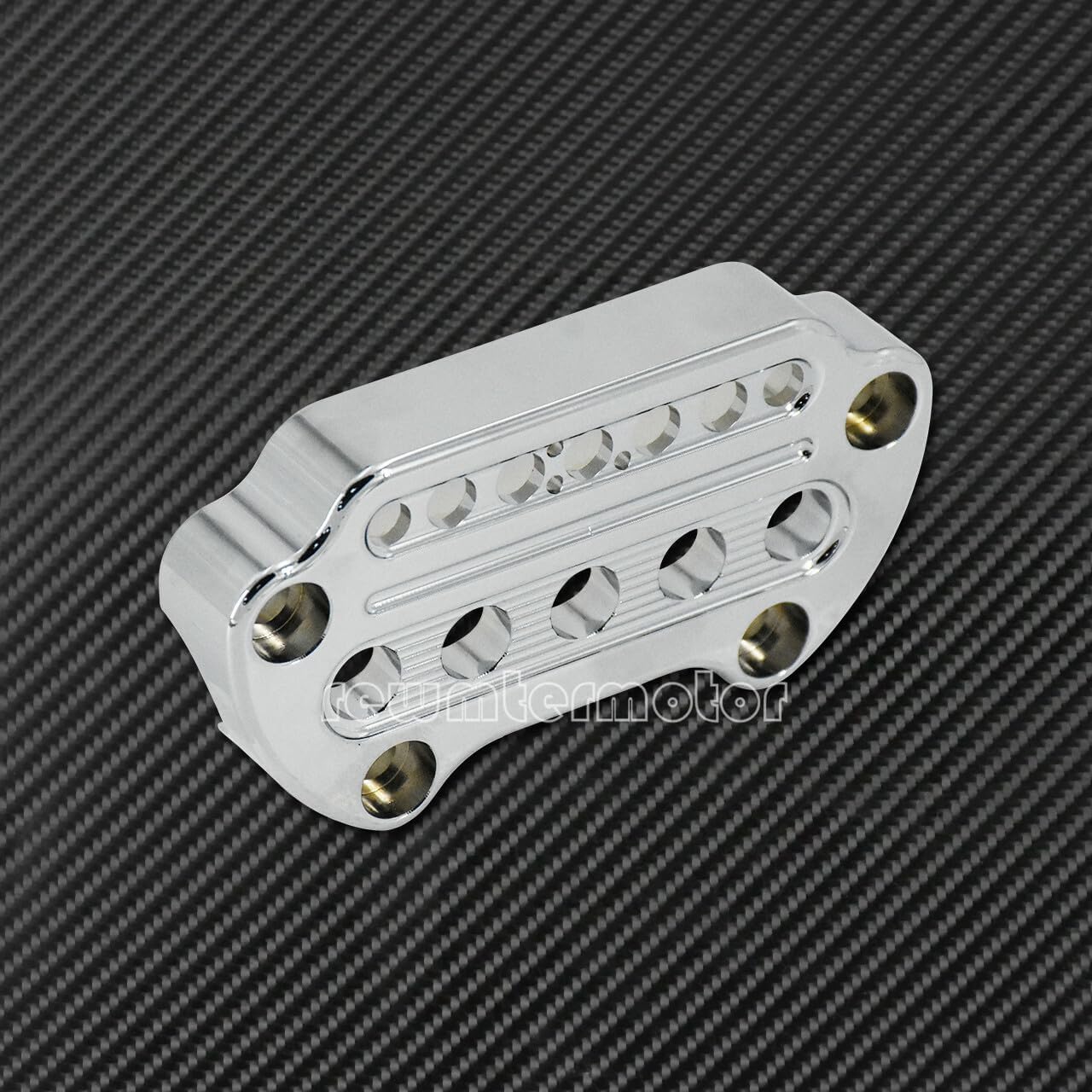 ya 4 8.24 baidi Front Chrome Indicator Handlebar Clamp Cover Fit for Harley Sportster 95-up Dyna