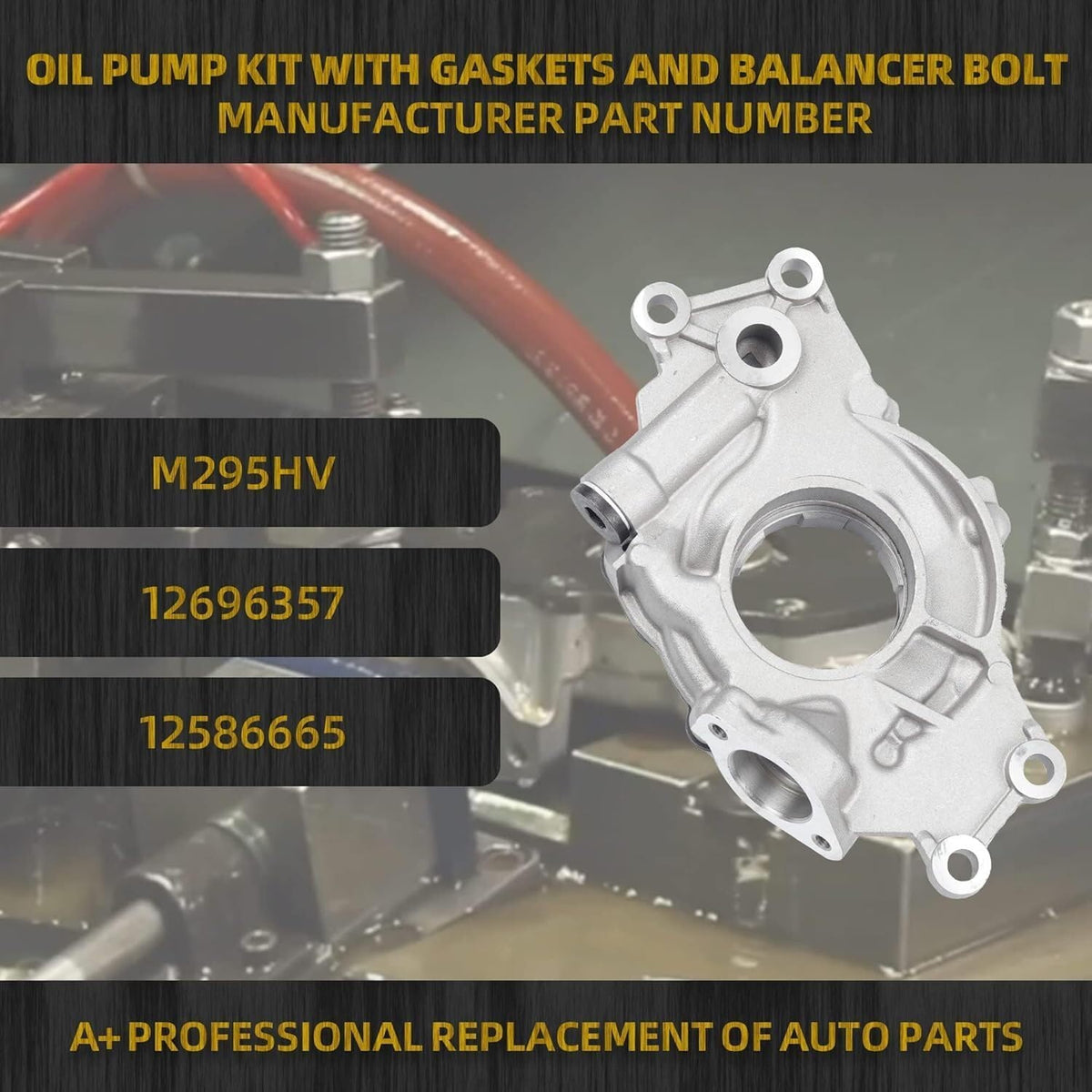 ya 10 9.16 baidi M295HV High Volume Oil Pump For GM for Chevrolet LS1 LS2 4.8L 5.3L 5.7L 6.0L
