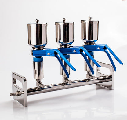ya 16 10.20 baidi 3-Branch Vacuum Filtration Manifolds Apparatus 316L Stainless Steel Funnel t