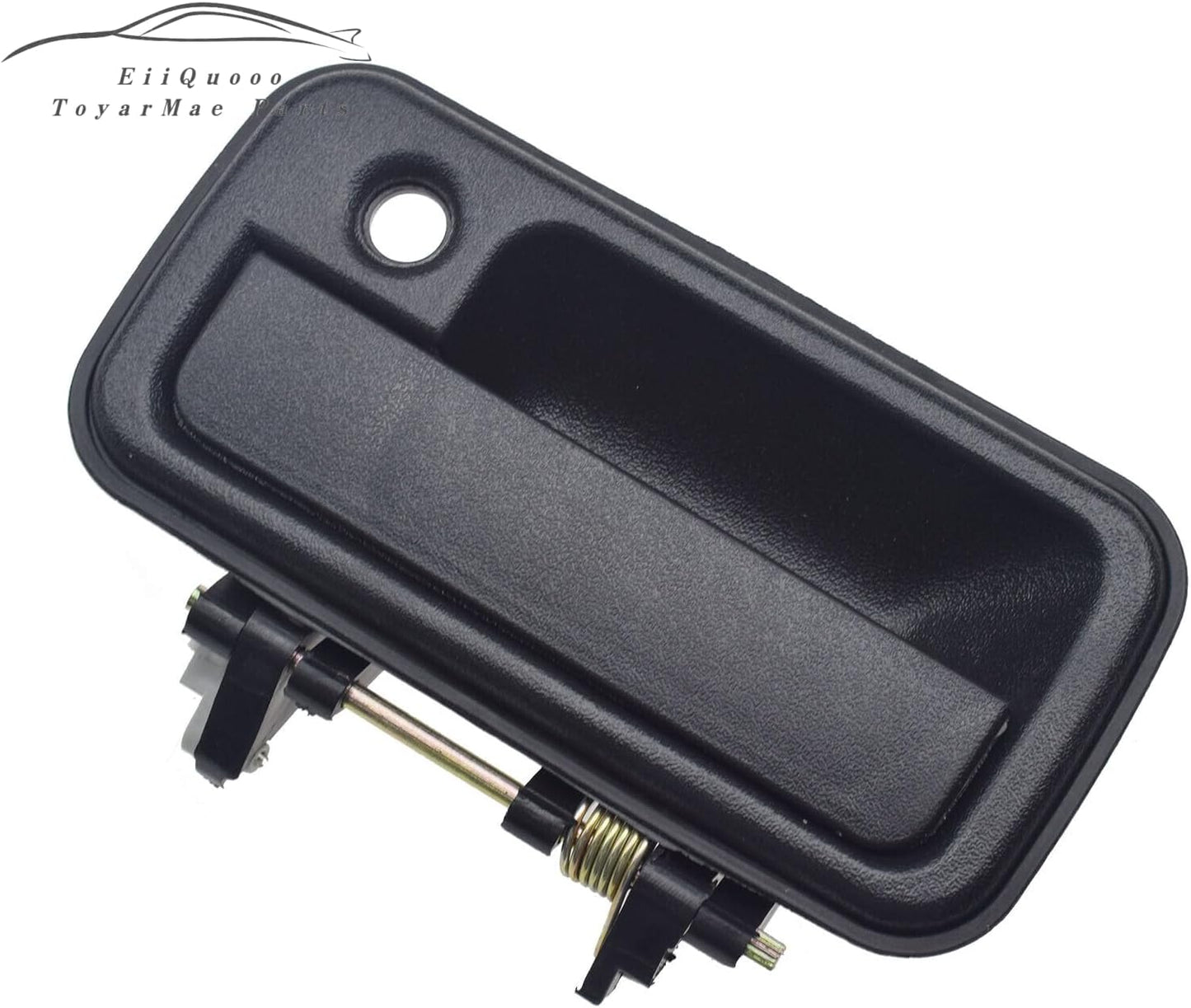 ya 2 8.15 1X Front Left Exterior Door Handle Driver Side Black for Isuzu Pickup 8944349741