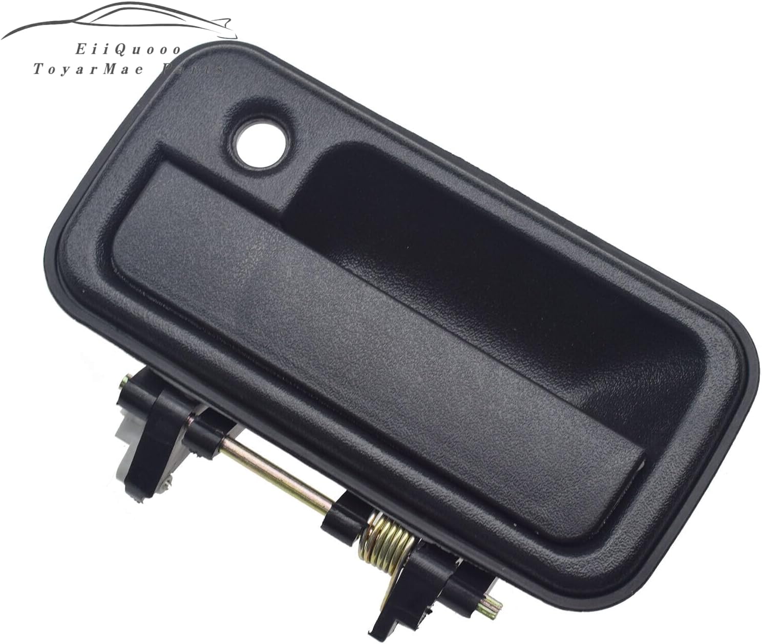 ya 2 8.15 1X Front Left Exterior Door Handle Driver Side Black for Isuzu Pickup 8944349741
