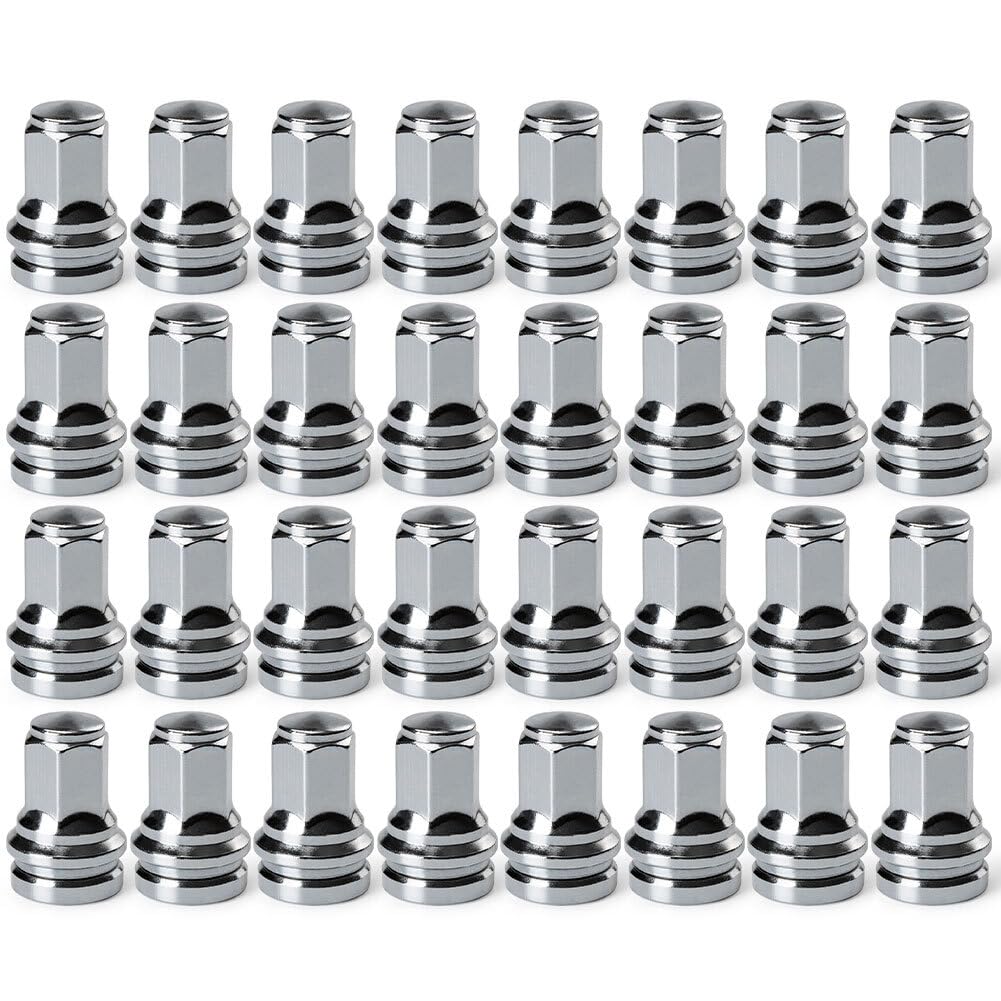 ya 5 8.10 32 Piece Set Wheel Lug Nuts 2017-22 Fits for Ford F250 F350 F450 Super Duty HCPZ-1012-B
