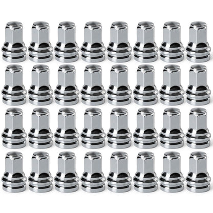ya 5 8.10 32 Piece Set Wheel Lug Nuts 2017-22 Fits for Ford F250 F350 F450 Super Duty HCPZ-1012-B