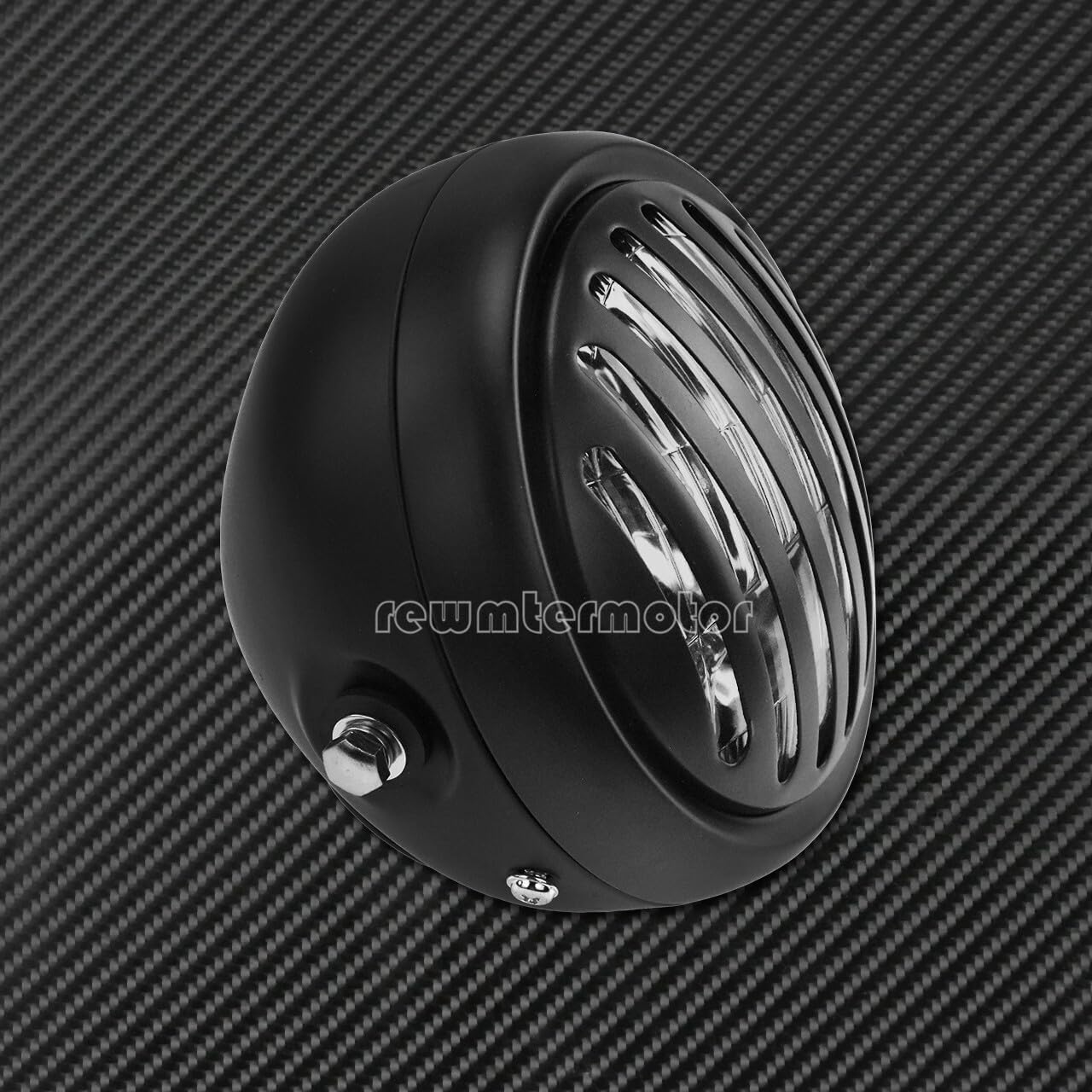 ya 6 8.24 baidi 6.3 Retro Motorcycle Headlight Grill Diamond Cover Fit for Harley Cafe Racer