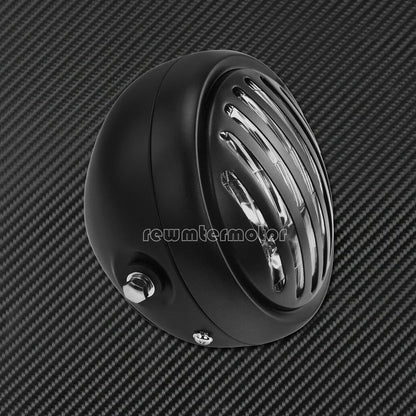 ya 6 8.24 baidi 6.3 Retro Motorcycle Headlight Grill Diamond Cover Fit for Harley Cafe Racer