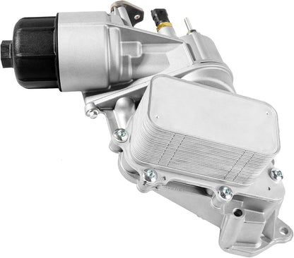 ya 4 8.8 Oil Cooler Filter Housing for Jeep for Grand Cherokee 14-2019 68525212AA Aluminum