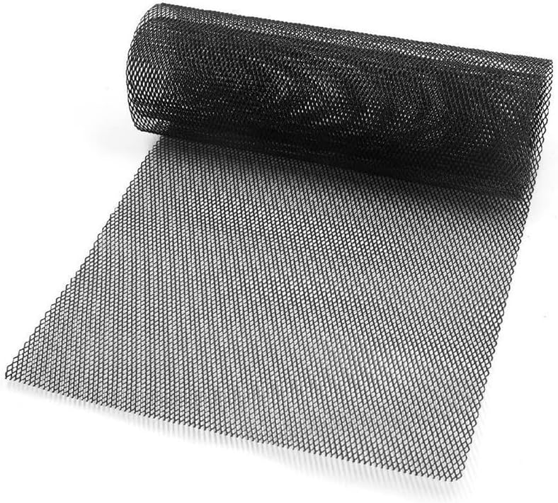 ya 2 8.15 Universal Black Aluminium Car Bumper Lower Upper Grille Cover Mesh Net 40 x13