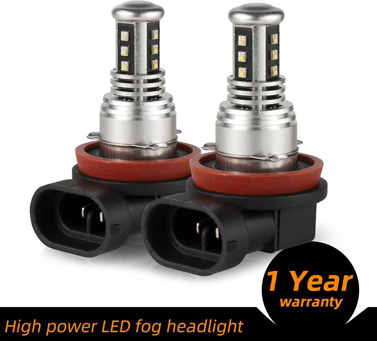 ya 3 8.24 baidi H8/H9/H11 LED Fog Light 6000K 2000W 300000LM Low Beam bulbs High Power SG