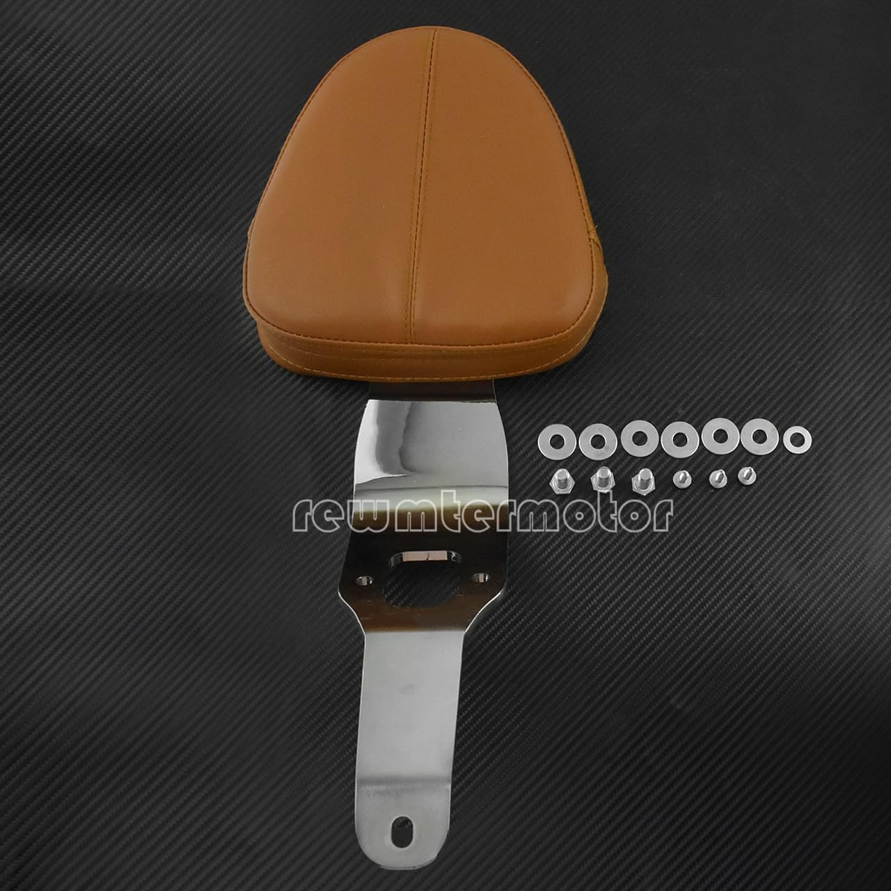 ya 6 8.24 baidi Driver Backrest Support Fit For Indian Scout 2015-2018 Sixty 2016-2018 Brown Pad