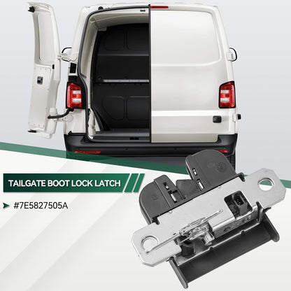ya 11 9.14 baidiTailgate Boot Lock Latch Catch Mechanism for VW Transporter T5 T6 Multivan Mk5