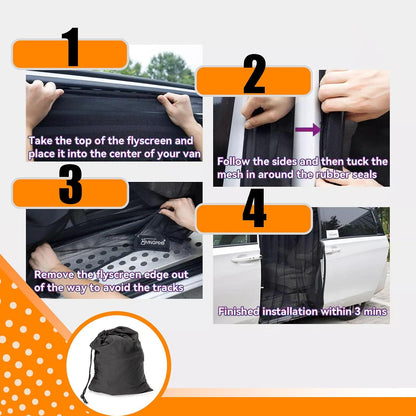 ya 10 9.16 baidi 165¡Á135 Breathable Mosquito Net with Drawstring Vag for Outdoor Camping Car Van