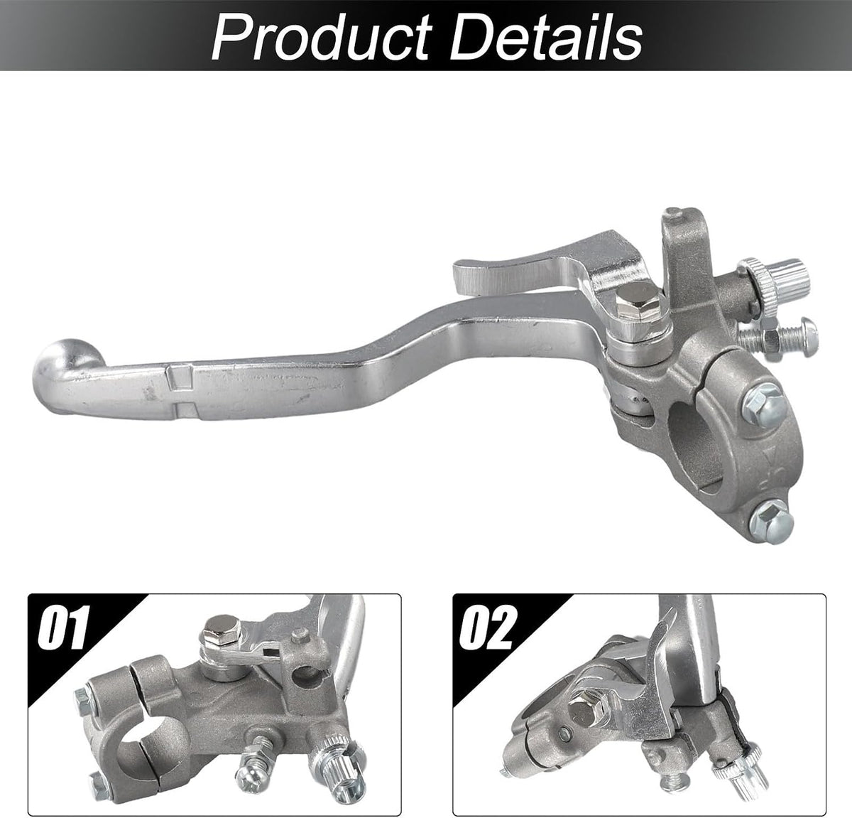 ya 6 8.14 Silver Clutch Lever Pertch Bracket for CRF250R For CRF450R For 250X