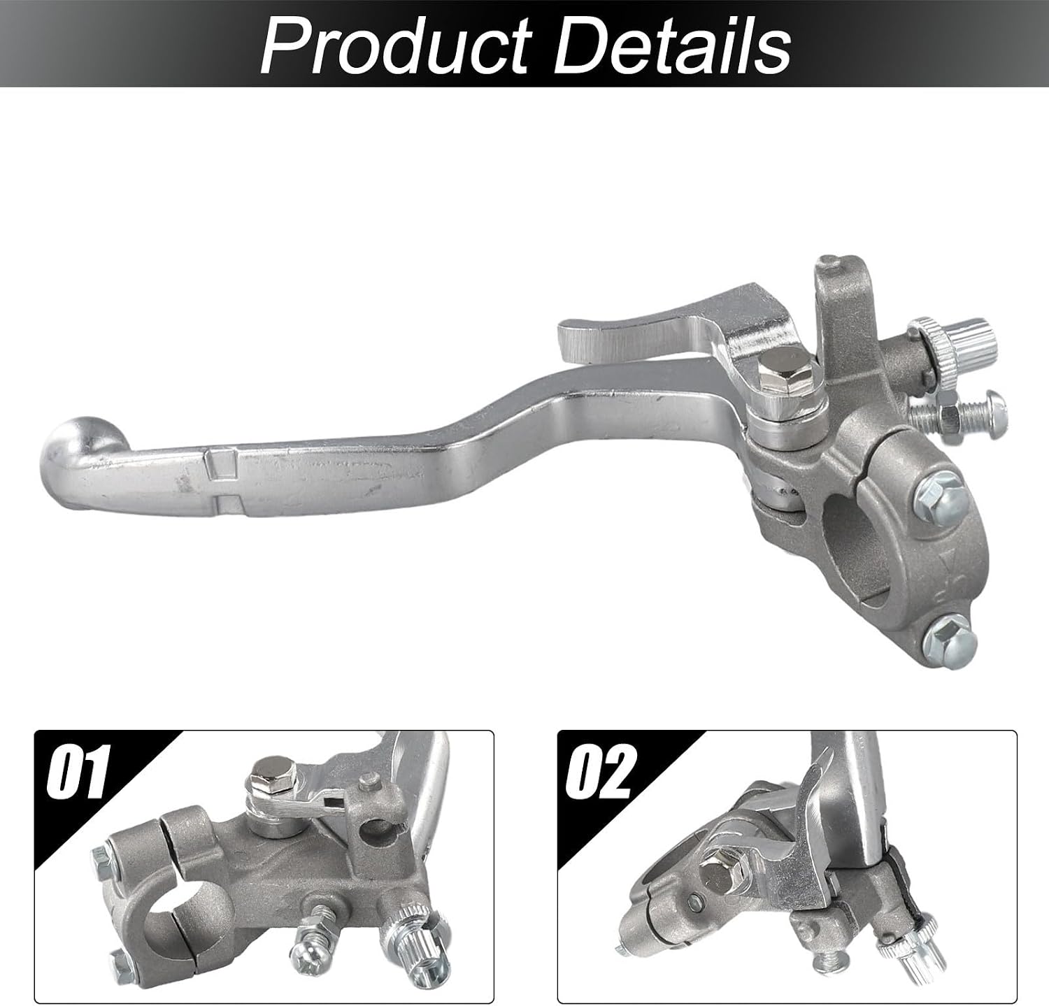 ya 6 8.24 baidi Silver Clutch Lever Pertch Bracket for CRF250R For CRF450R For 250X