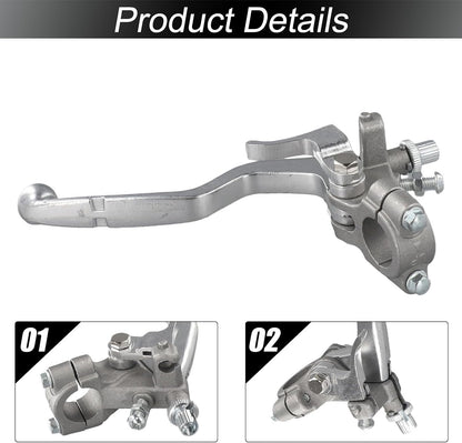 ya 6 8.24 baidi Silver Clutch Lever Pertch Bracket for CRF250R For CRF450R For 250X