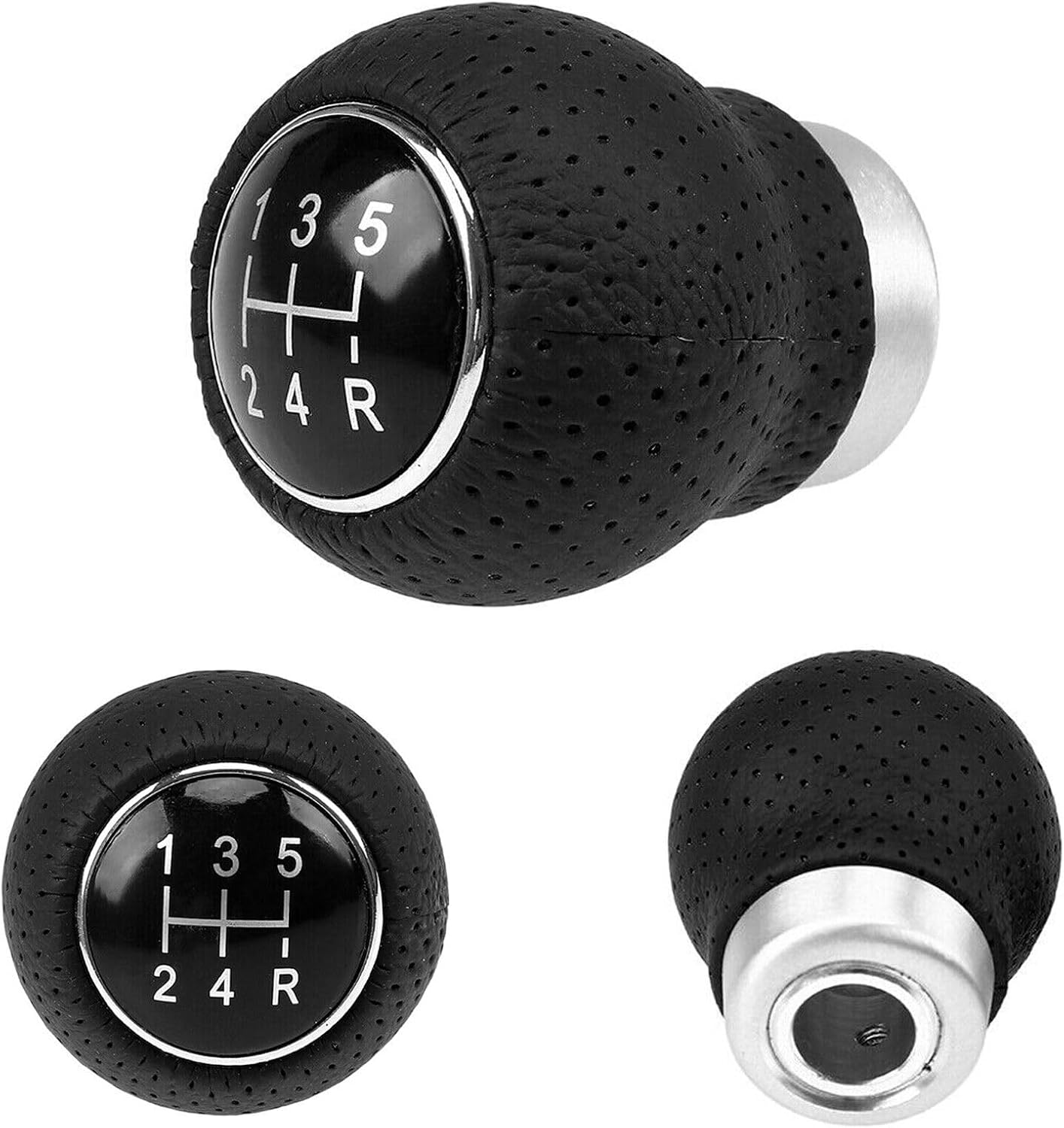 ya 4 8.24 baidi 5 Speed Black Car Shift Knob Gear Stick Shifter Leather for 1988-11 for Ford Ranger