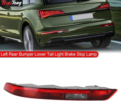 ya 14 9.20 zhengce Left Rear Bumper Lower Tail Light Brake Stop Lamp for Audi Q5 US Version-1