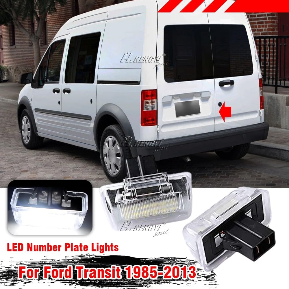 ya 13 9.15 baidi For for Ford Transit Connect MK6 MK7 Rear License Plate Light Lamp 6000K White LED