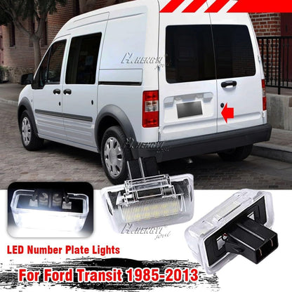 ya 13 9.15 baidi For for Ford Transit Connect MK6 MK7 Rear License Plate Light Lamp 6000K White LED