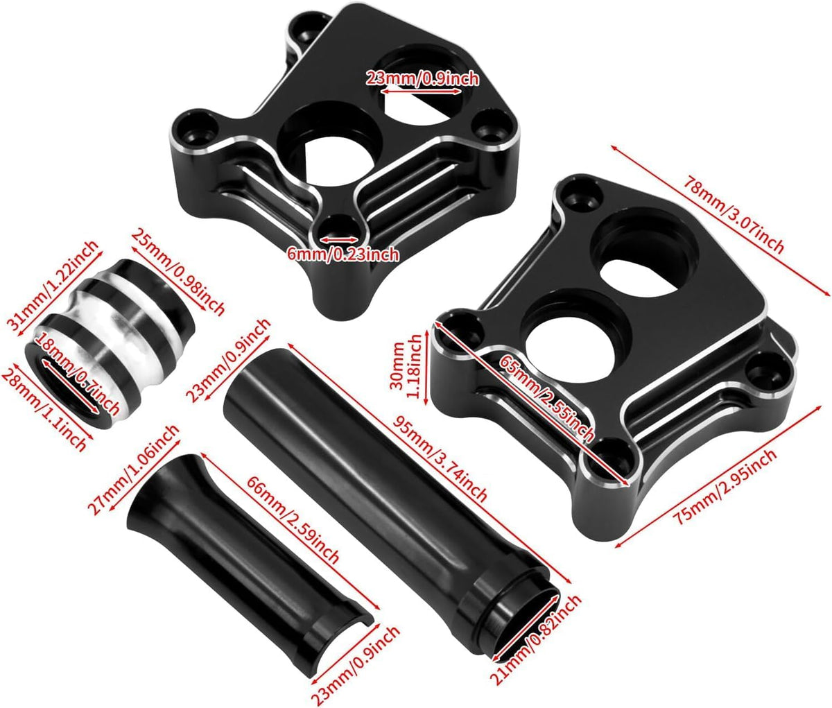 ya 14 9.20 zhengce CNC Engine Pushrod Tube Lifter Tappet Block Cover for Harley Touring Twin-1