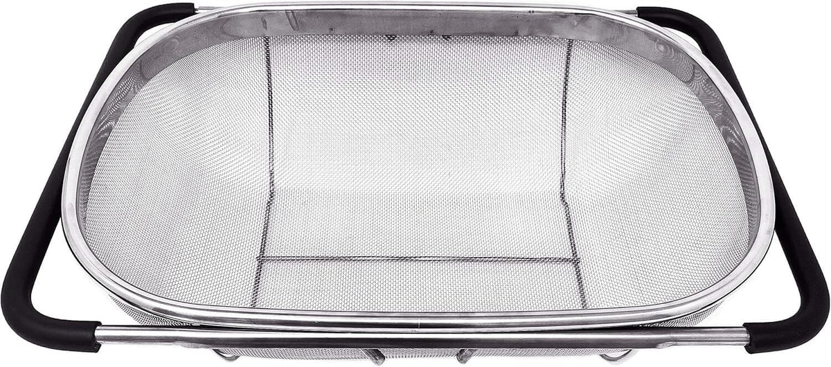 ya 14 9.20 baidi Over the Sink Colander Strainer Basket Stainless Steel, For Kitchen Sink-1