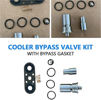 ya 10 9.16 baidi Cooler Bypass Valve Upgrade Kit 6L80 6L90 8L90 10L90 with Bypass Gasket1M7PN4