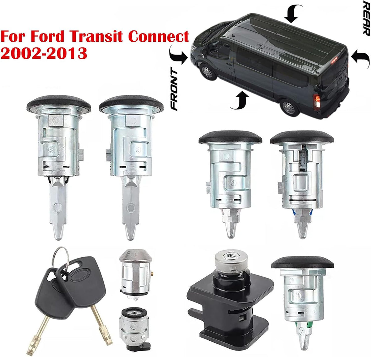 ya 11 9.14 baidiKeys Complete Lock Set for Ford Transit Connect 2002-2013 4425134 USA Fast