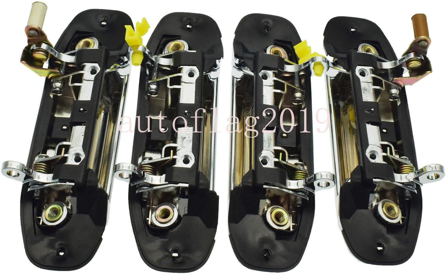 ya 2 8.15 Exterior Door Handle Chrome 4 Pieces for Mitsubishi Pajero Montero 1992-1998