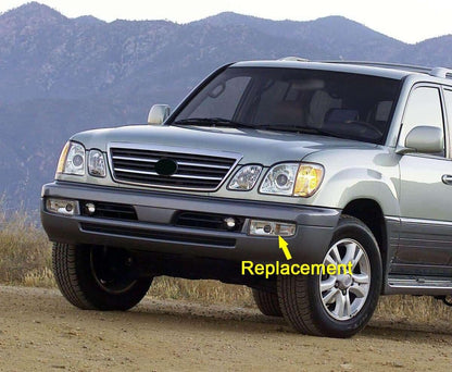 ya 4 8.24 baidi Left front transparent lens fog lamp turn signal lamp ASSY suitable for Lexus LX470 98-07