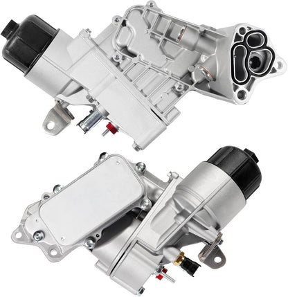ya 9 10.24 Oil Cooler Filter Housing for Jeep for Grand Cherokee 14-2019 68525212AA Al