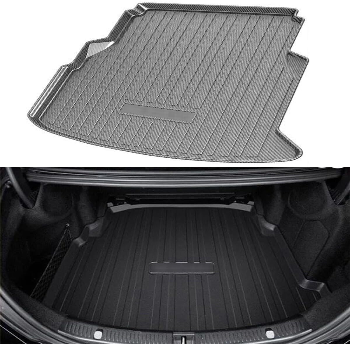 ya 4 8.10 Car Rubber Mat Pad Liner Cargo Mat Tray Trunk Floor Mat for M- for Benz E-Class 2024+