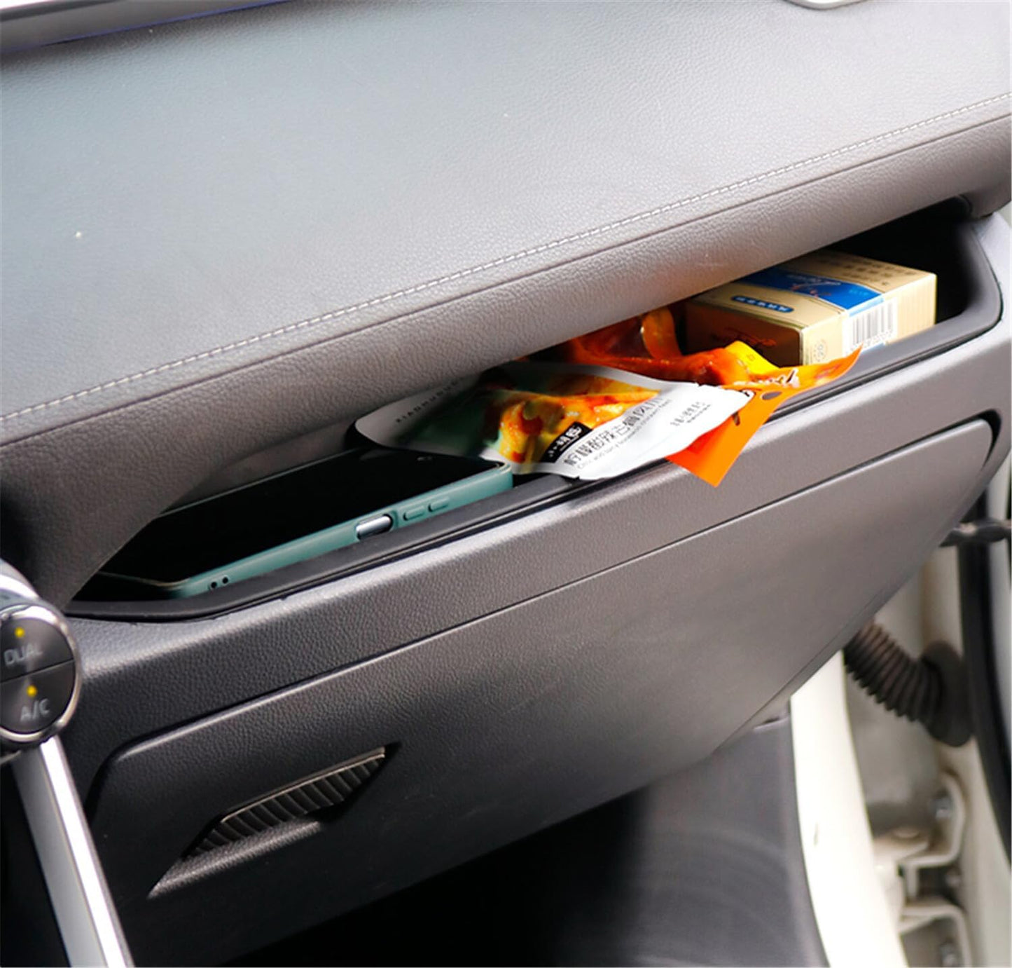ya 6 8.24 baidi for Toyota for RAV4 2020-2022 Water Cup Holder Storage Box Insert Tray Mats Pad 4PCS