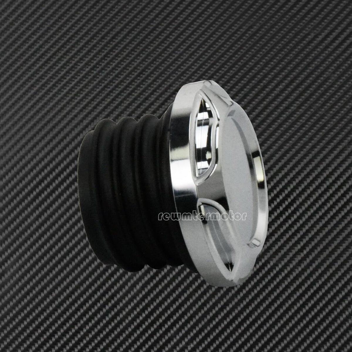ya 9 10.24 CNC Cut Chrome Gas Cap Fuel Tank Right-hand Thread Fit for Harley Dyna Softail