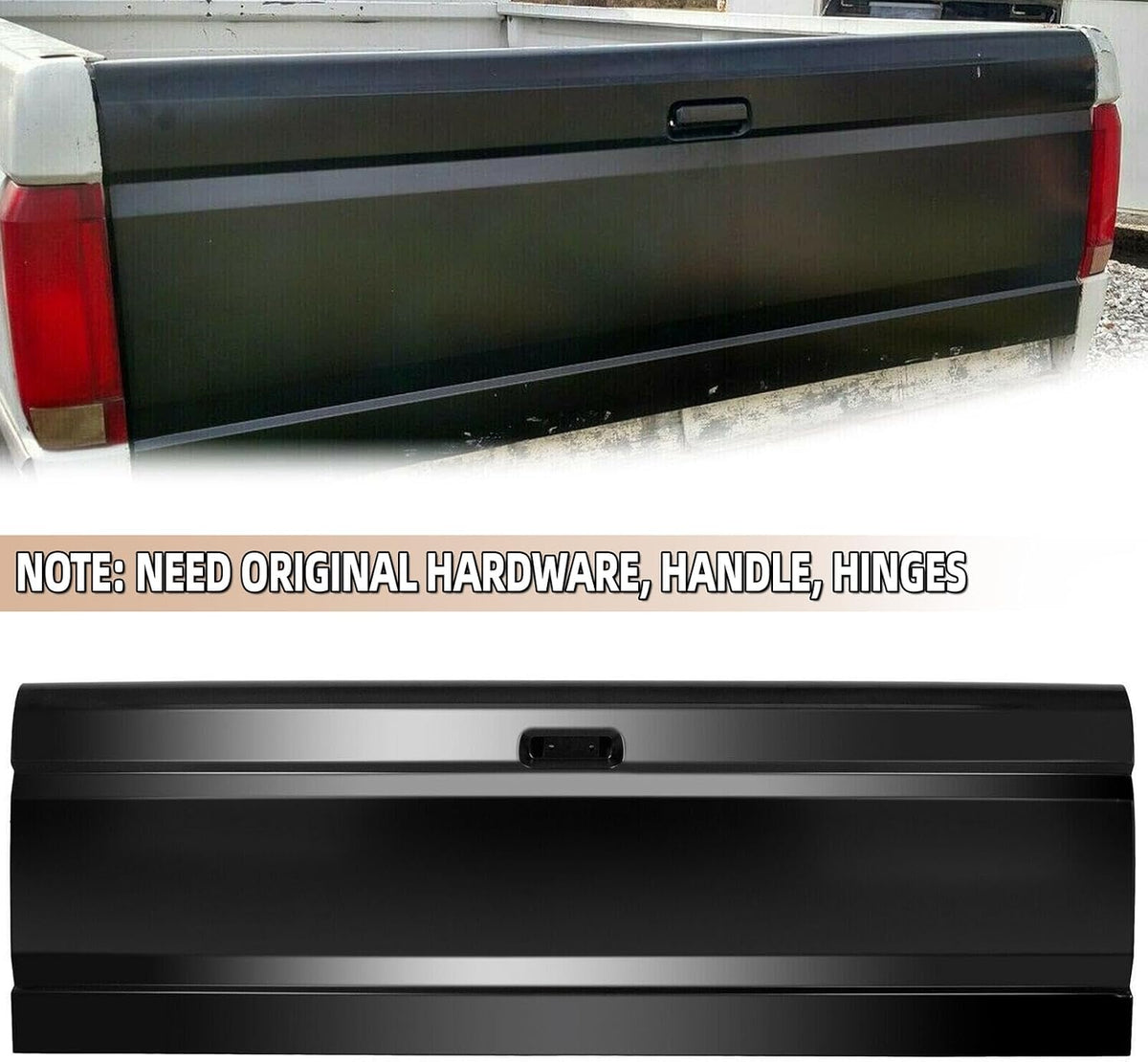 ya 10 9.16 baidi NEW Primed - Rear Tailgate for 1987-1996 for Ford F150 F250 F350 Truck