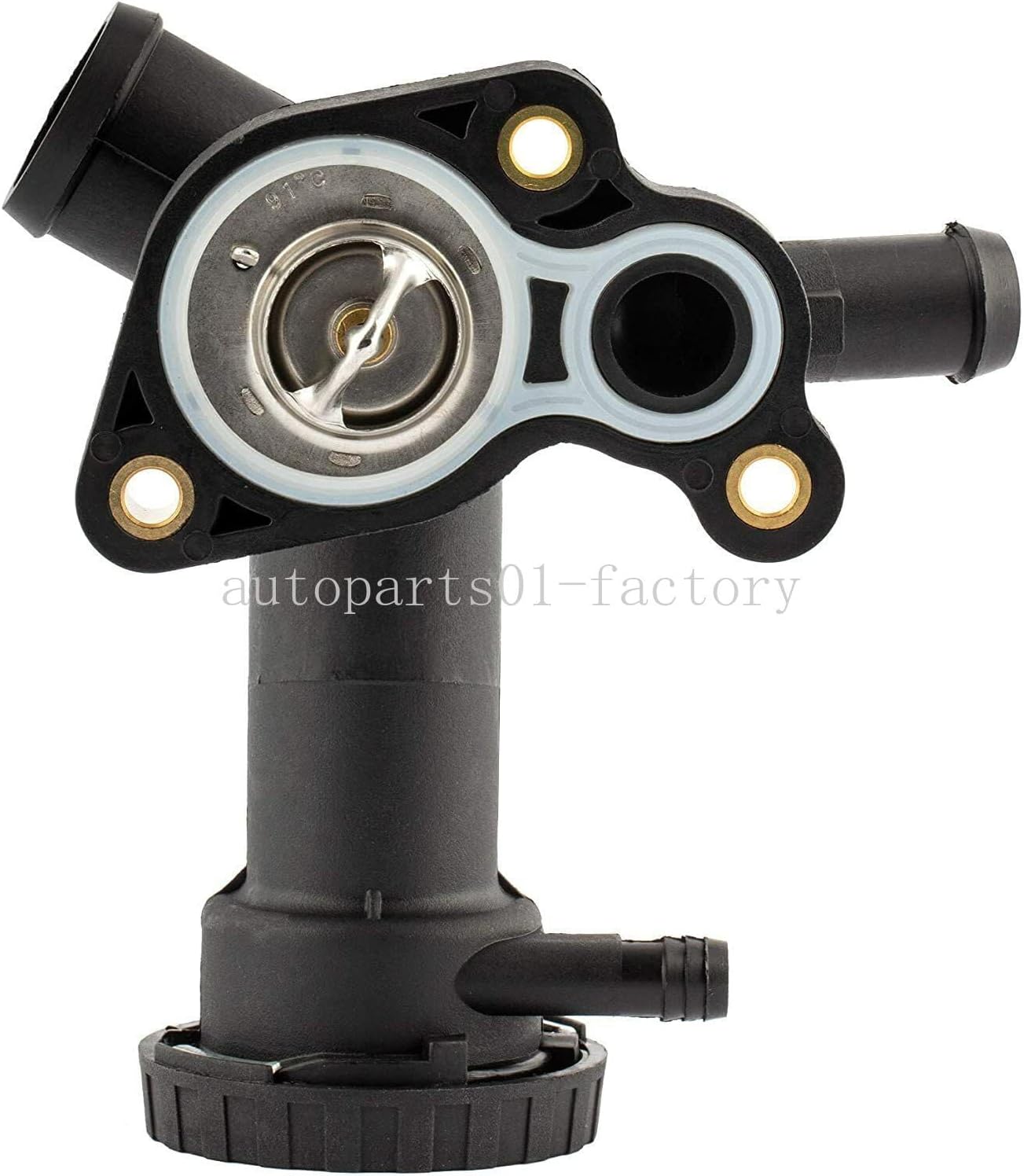 ya 2 8.15 Thermostat With Gasket & Housing Kit Assembly for Mini Cooper R50 R52 R53 02-08