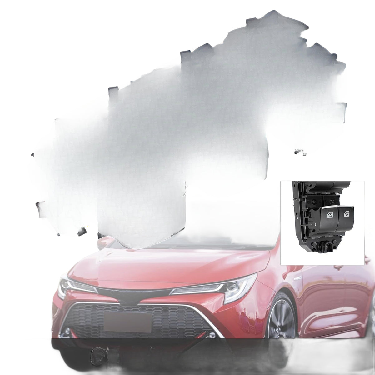 ya 9 10.24 Driver Side Master Power Window Switch for Camry 84040-06070 2018-2020