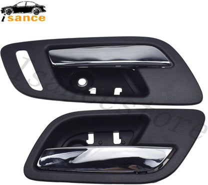 ya 5 8.24 baidi 2-Pack Front Driver Passenger Side Door Inner Handle for Cadillac for Escalade ESV