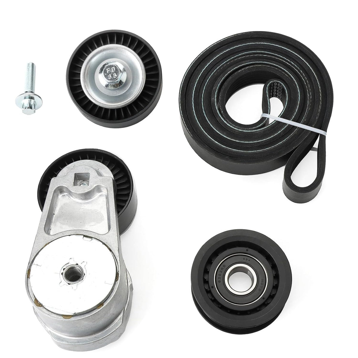 ya 10 9.16 baidi 39282 Drive Belt Tensioner & Idler Pulley Kit for Chrysler for Dodge for Jeep for Ram 3.6L